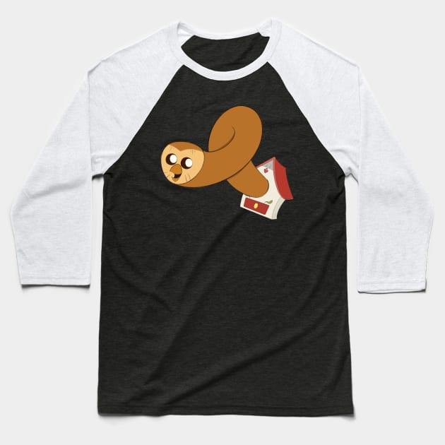 Hooty Baseball T-Shirt by AmyNewBlue
